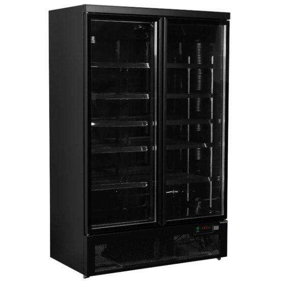 Atom Maxi C2DBB must, hingedel klaasustega külmik