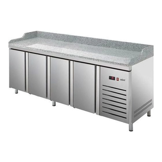 Pitsa külmtöölaud ETP-8-250-40 HC GR