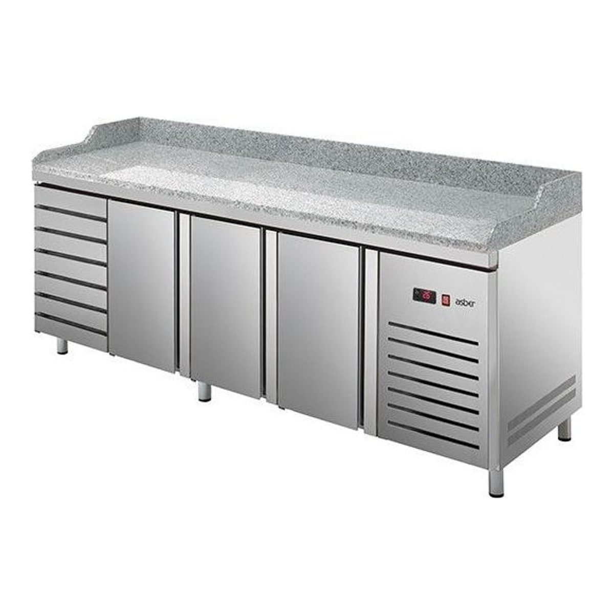 Pitsa külmtöölaud ETP-8-250-37 HC GR