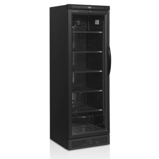 Külmkapp-joogikülmik CEV425 BLACK vasakukäeline