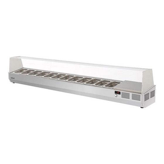 Lauapealne külmvitriin GV-250