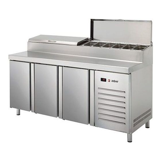 Pitsa külmtöölaud ETPZ-8-200 HC GN1/4