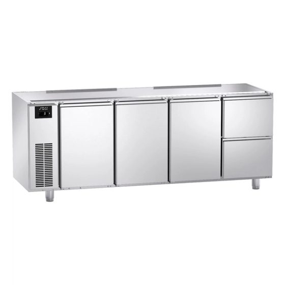 Kaugjahutusega külmtöölaud Sagi TRS1112V