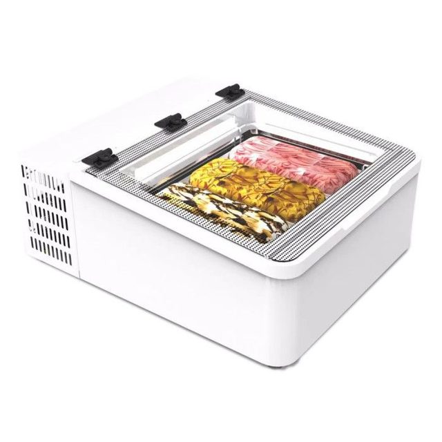 Mini Cream 3 LED jäätisevitriin lauapealne