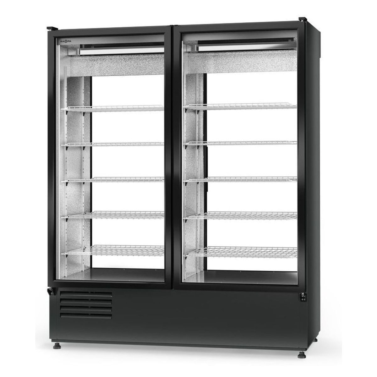 Kahepoolse klaasiga külmkapp Rapa 2S 1200/1400/1600