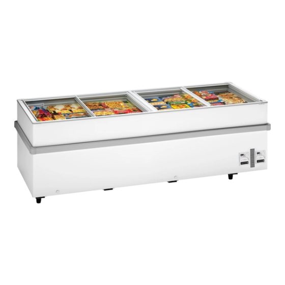 Supermarketi sügavkülmkirst SSF250