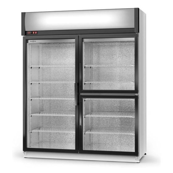 Klaasuksega külmkapp Rapa S/AG/3D 1200/1400/1600
