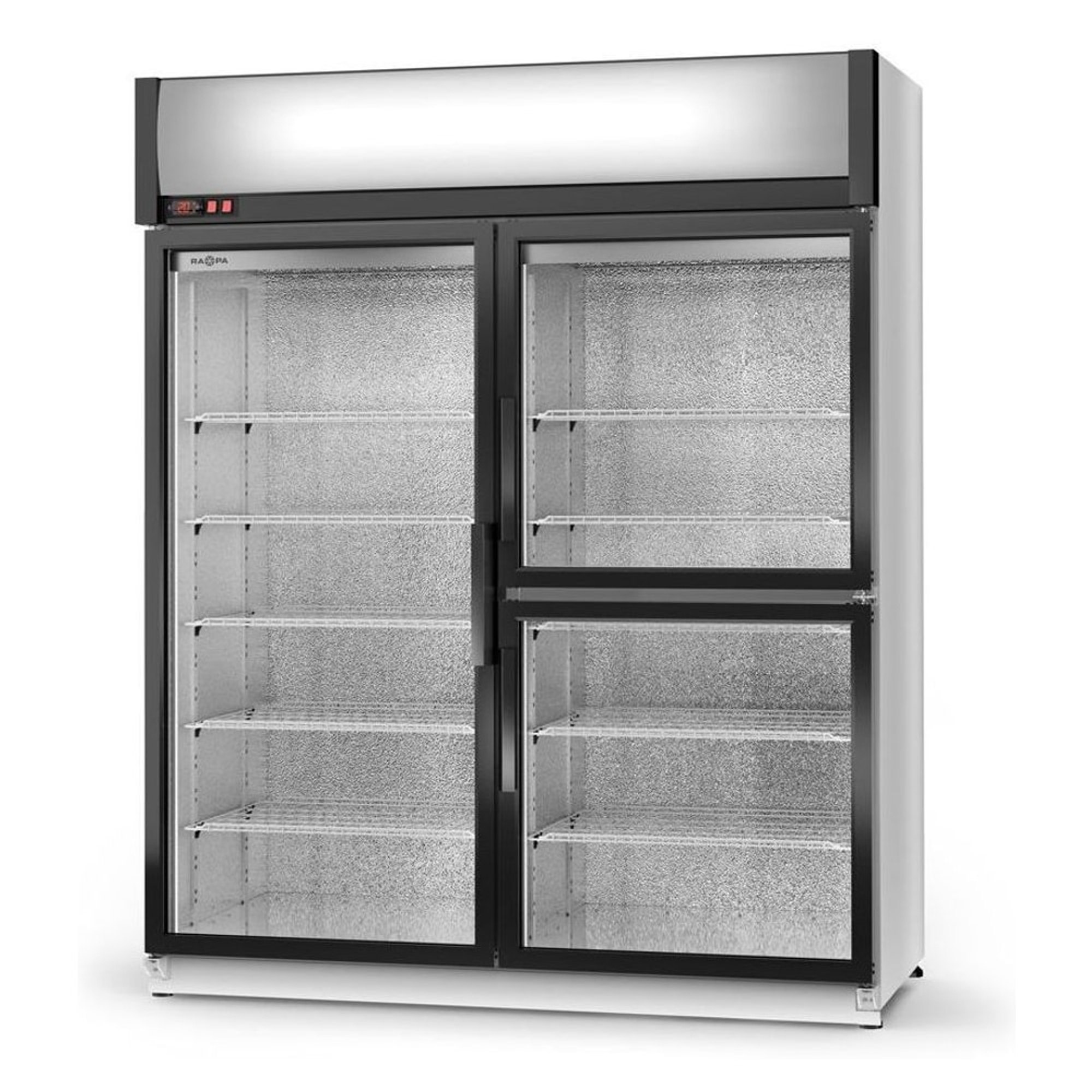Klaasuksega külmkapp Rapa S/AG/3D 1200/1400/1600