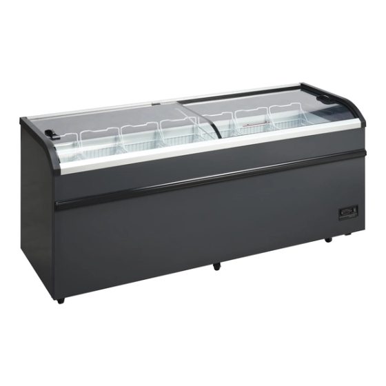 Supermarketi sügavkülmkirst SIF670GC