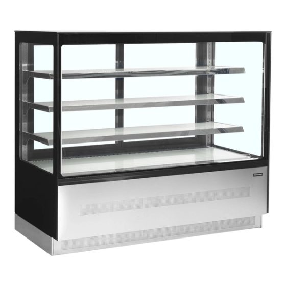 Kondiitrivitriin LPD1503F/BLACK