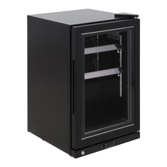 Lauapealne sügavkülmkapp UDB-F500V-BB1