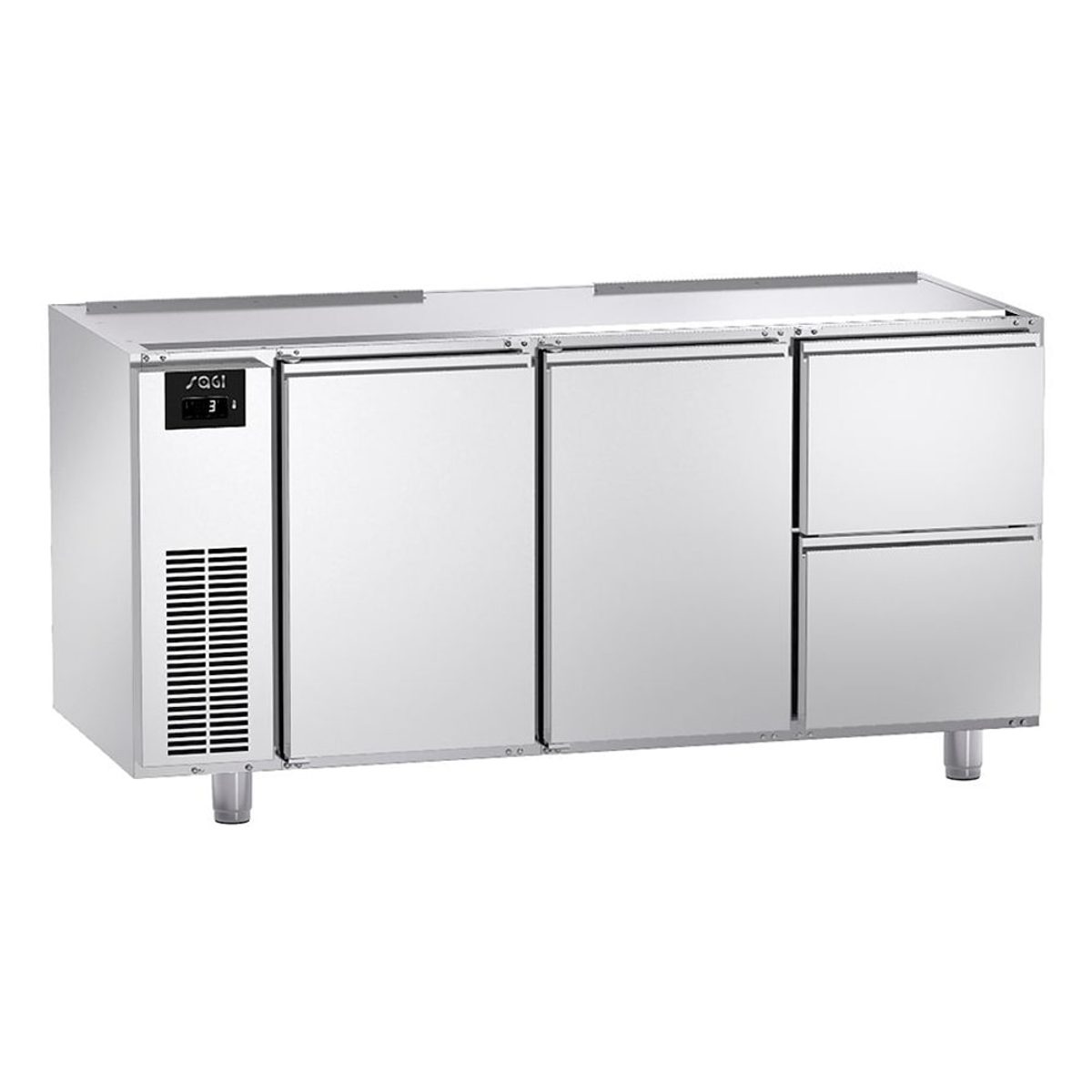 Kaugjahutusega külmtöölaud Sagi TRS112V