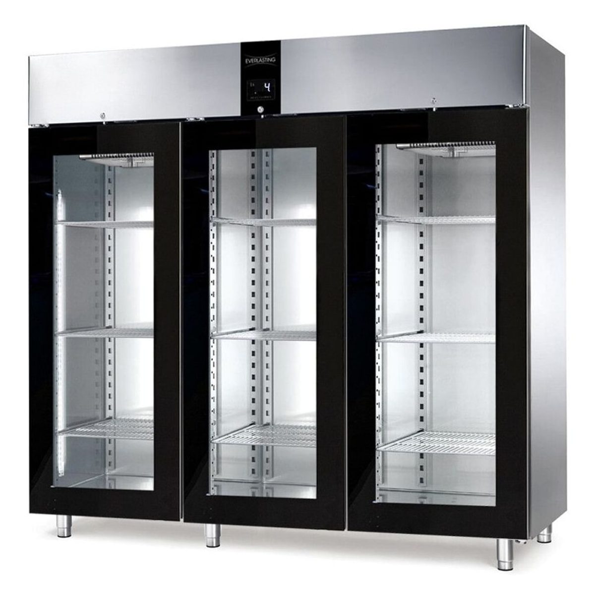 Klaasuksega külmkapp Everlasting Classic 2300 Glass