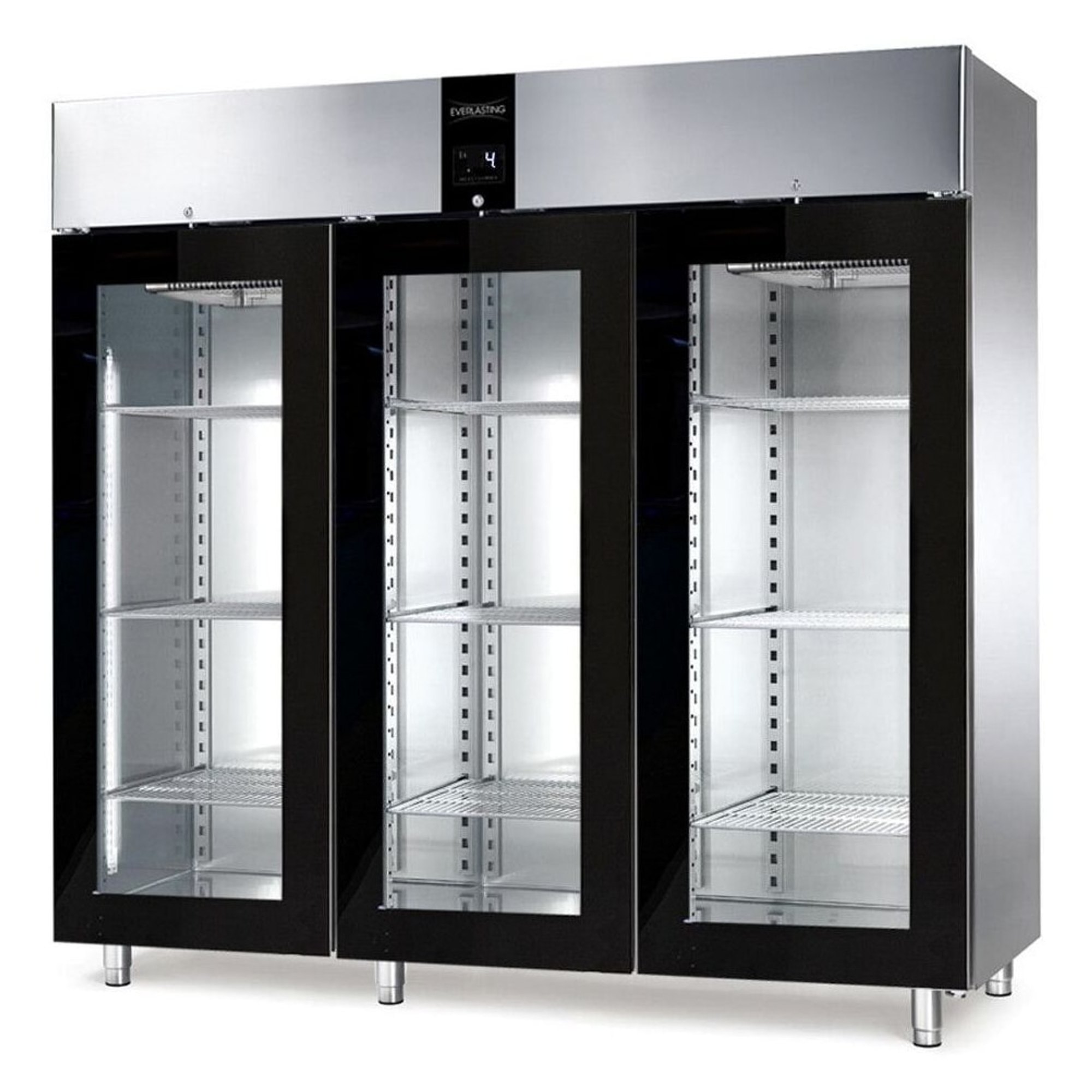 Klaasuksega külmkapp Everlasting Classic 2300 Glass