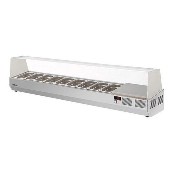 Lauapealne külmvitriin GV-200