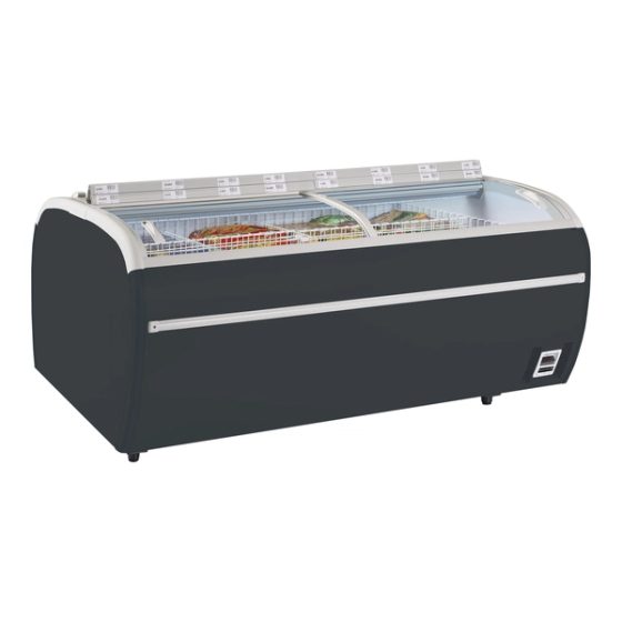Supermarketi sügavkülmkirst TWIN 220A-F