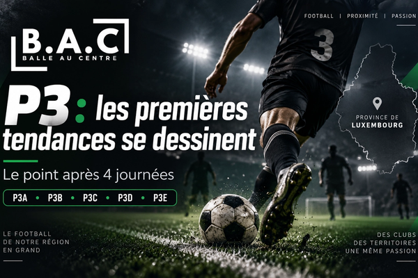 P3A à P3E : où en sont les équipes après quatre journées ?