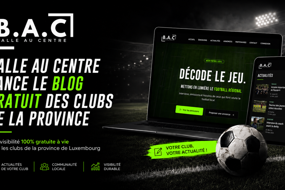 Balle au Centre lance le blog gratuit des clubs de la province