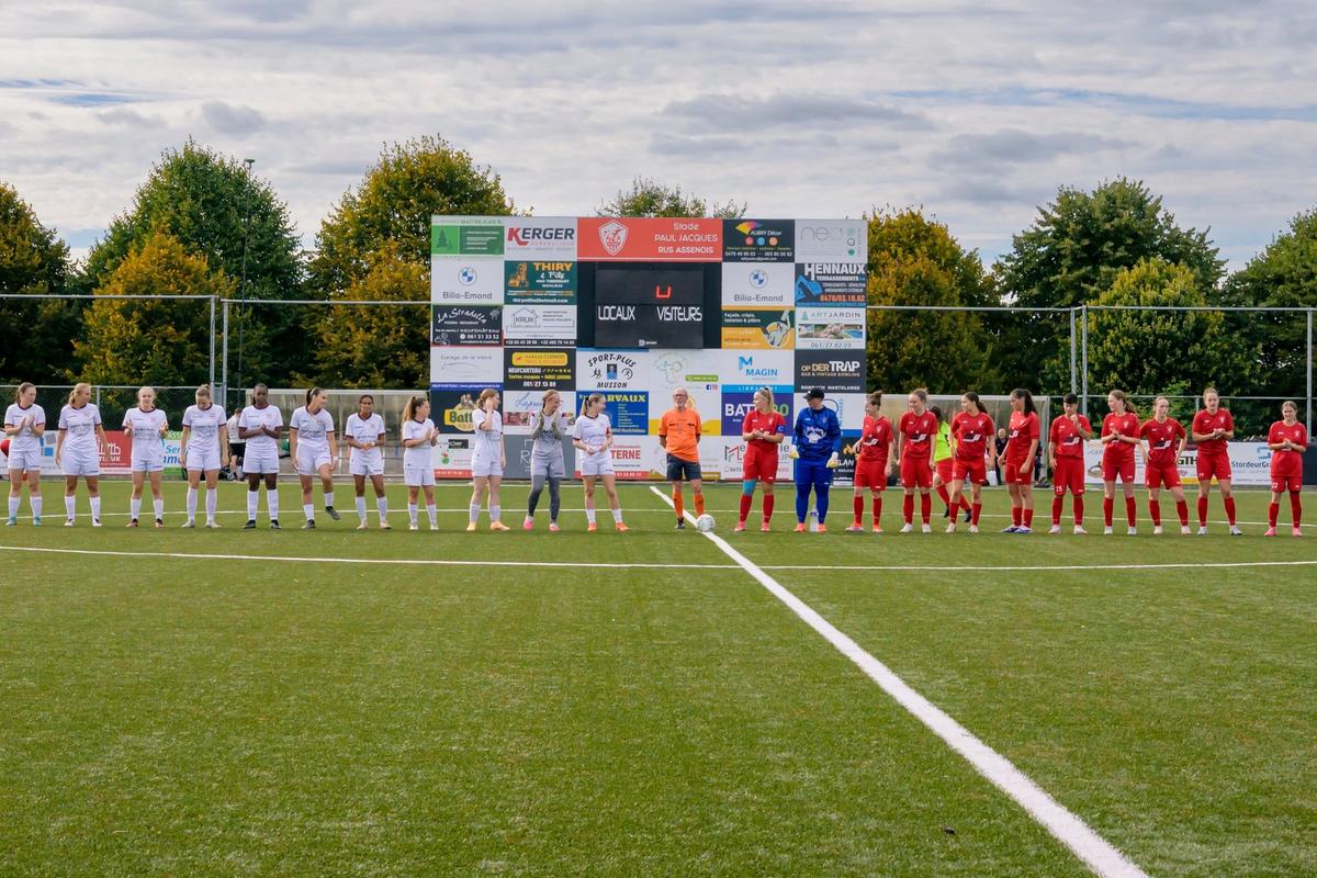 National Dames : Assenois battu de peu par Liège malgré une belle réaction