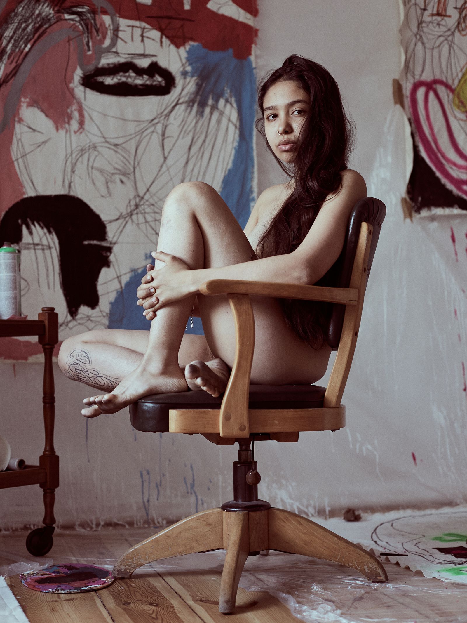 Rafaella Braga at her Berlin studio 2019