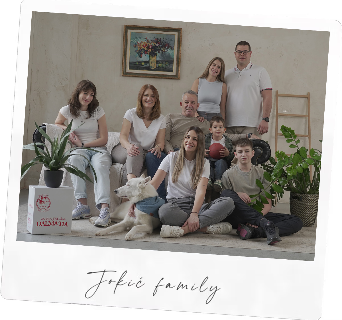 The Jokić family