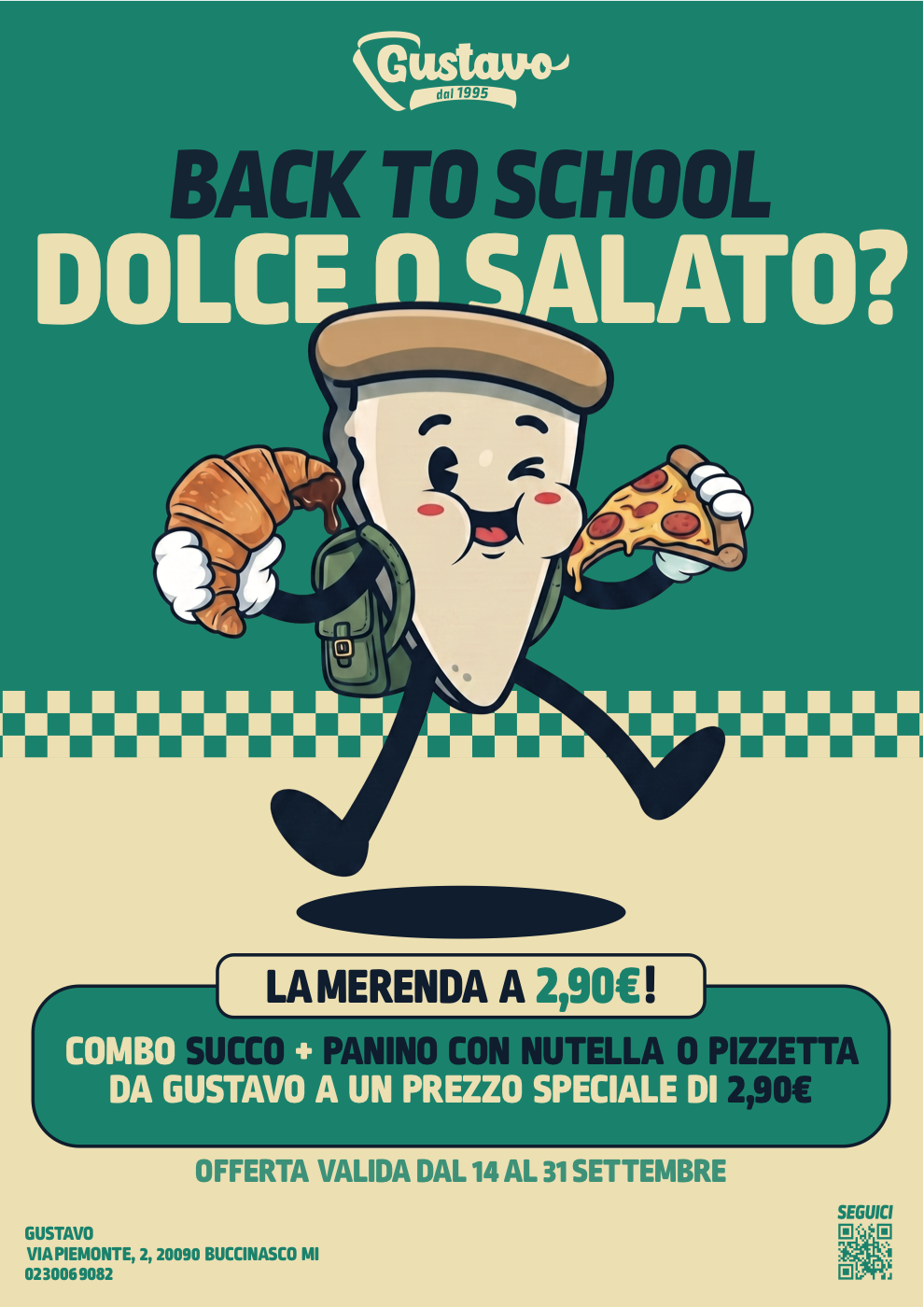 Back to school — Dolce o salato?