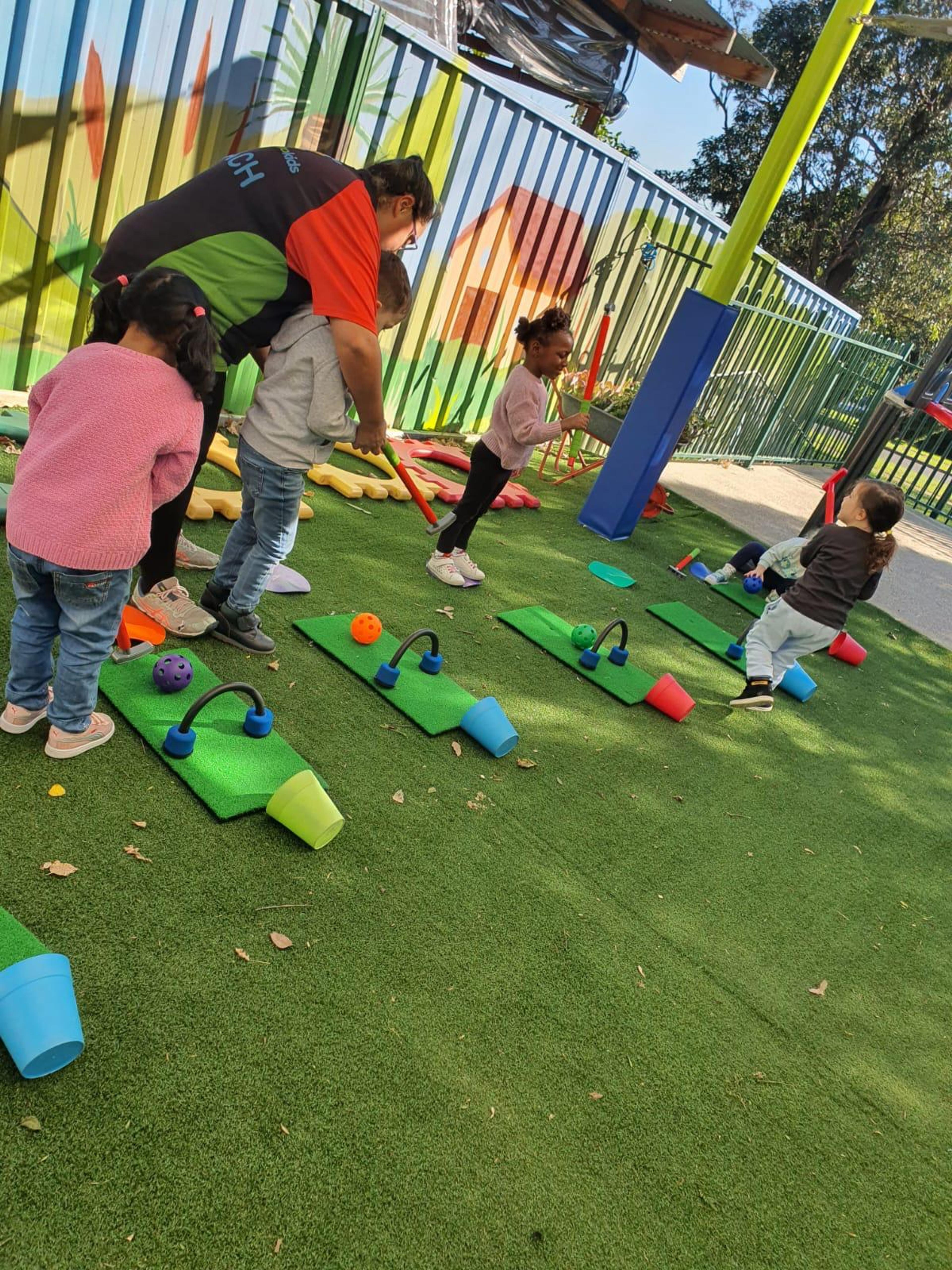 Play-based learning at our Seven Hills centre