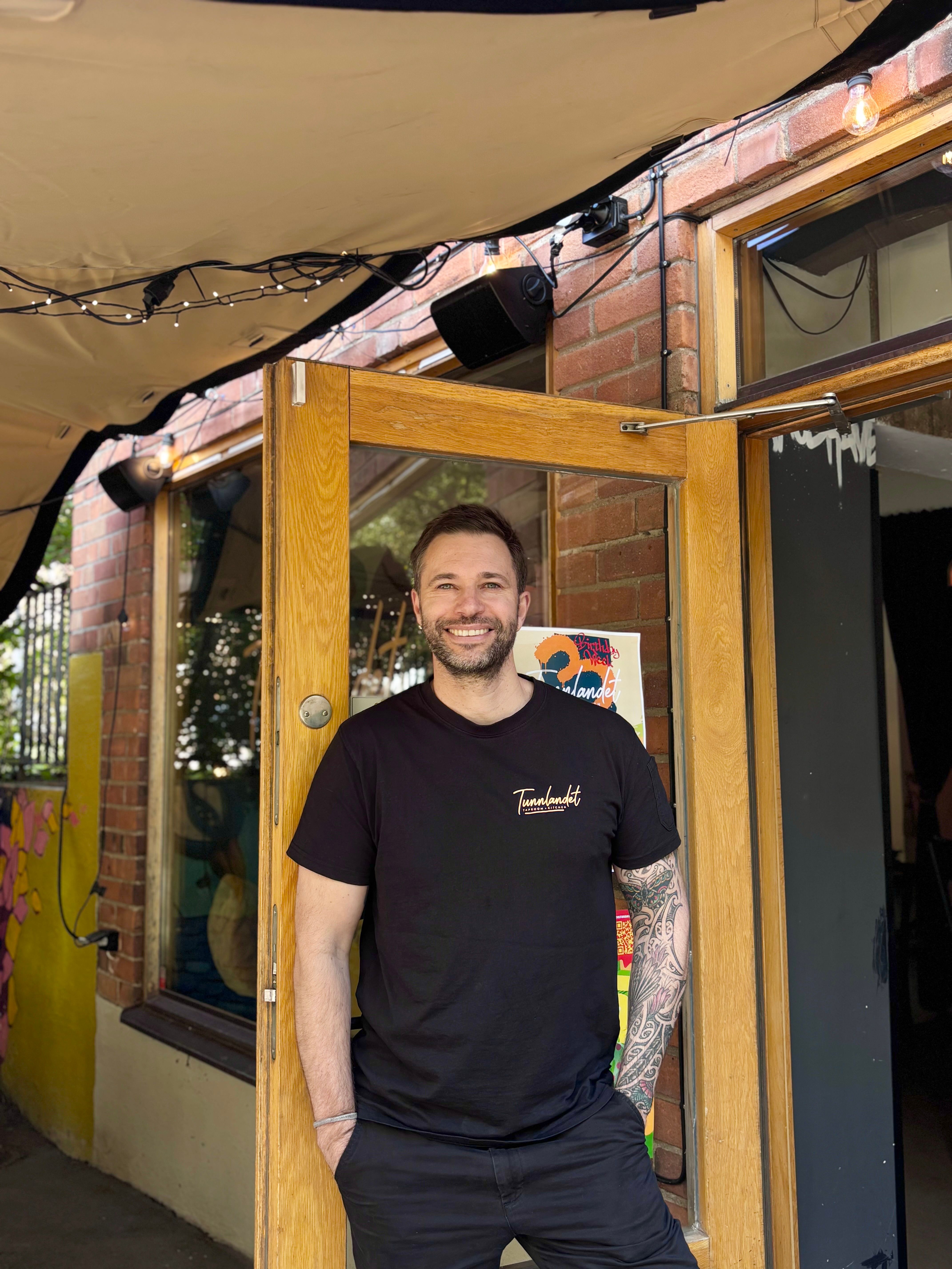 Jono Paetz, grundare av Tunnlandet Taproom