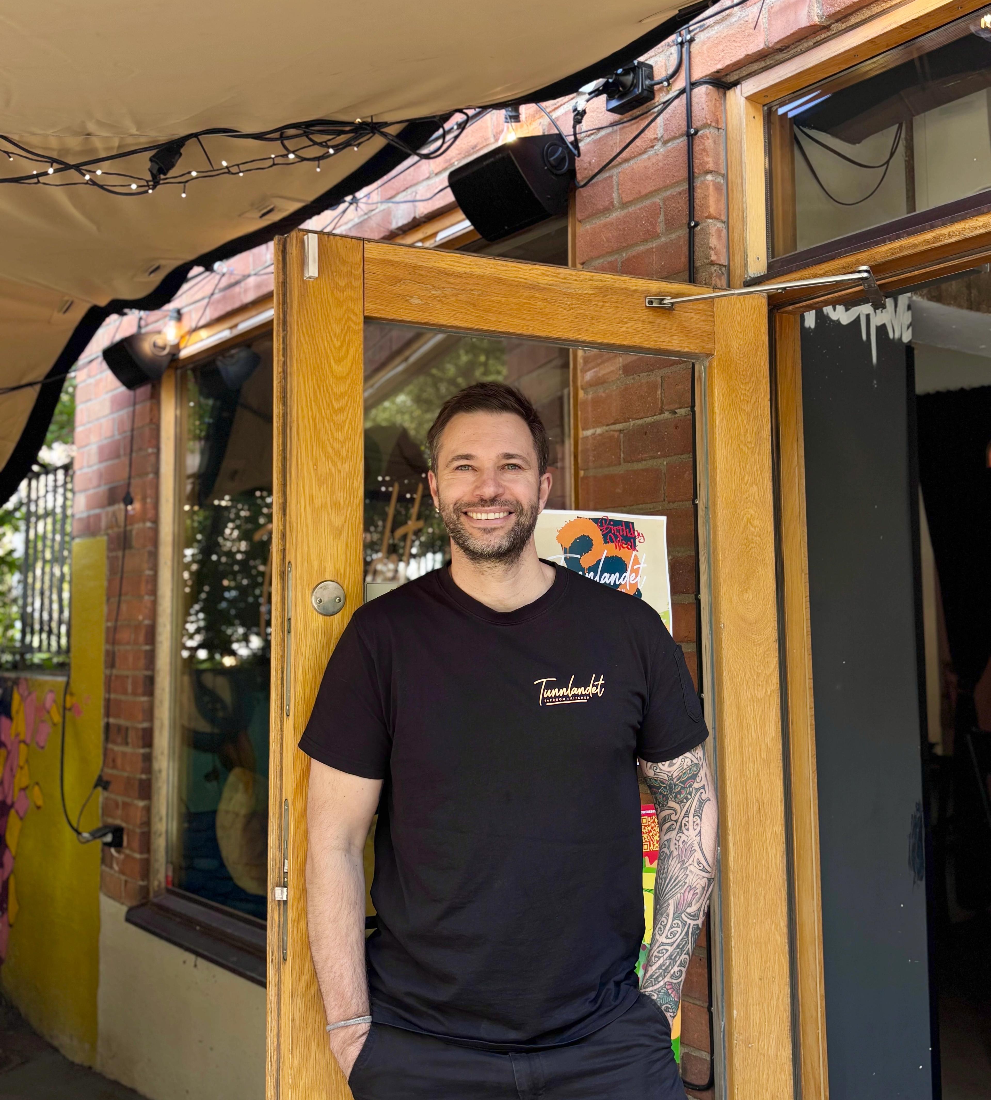 Jono Paetz, grundare av Tunnlandet Taproom