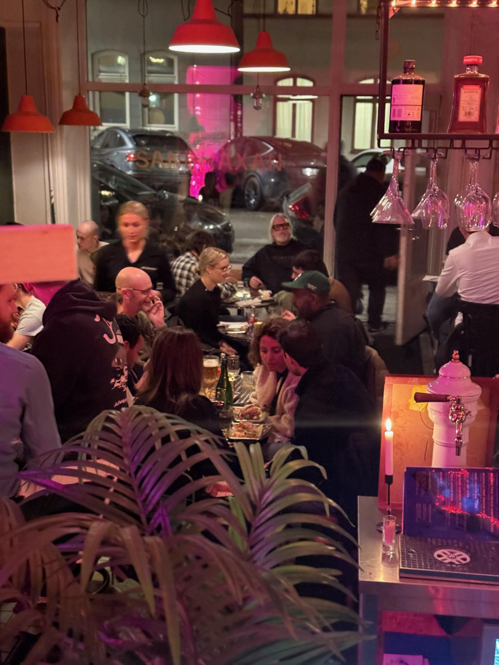 En kväll på Sandhäxan