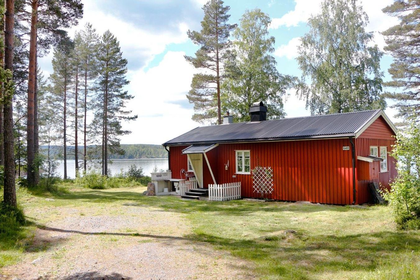 Sandvika ved Mangensjøen