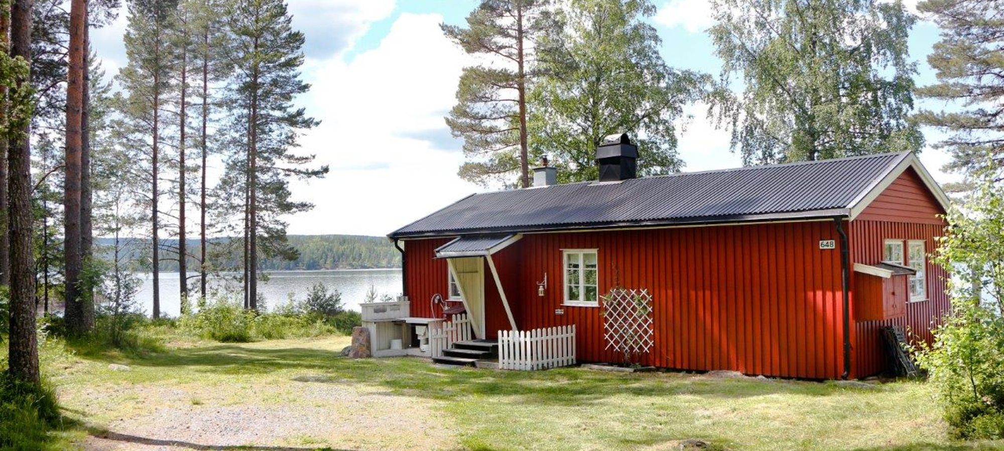 Sandvika ved Mangensjøen