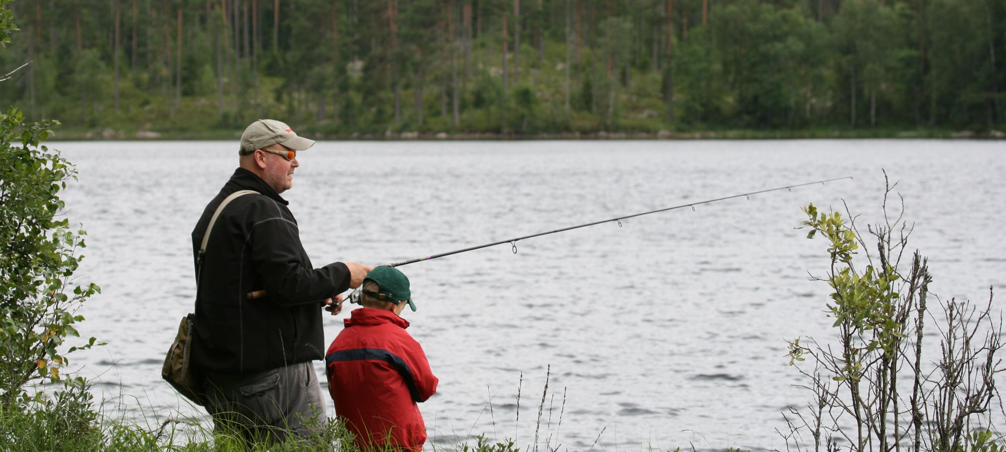 Skogsvann egnet for fiske
