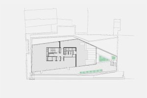 Seventh floor plan of DSDHA's The Hickman