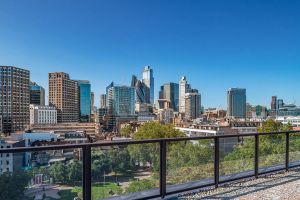 View to The City of London from the roof of DSDHA's The Hickman