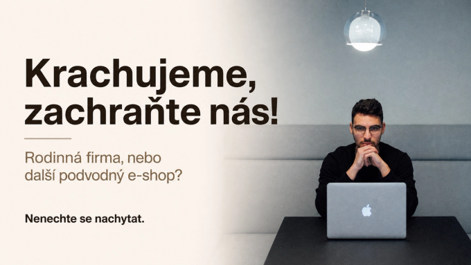 Nenechte se nachytat na srdceryvné příběhy falešných e-shopů. 
