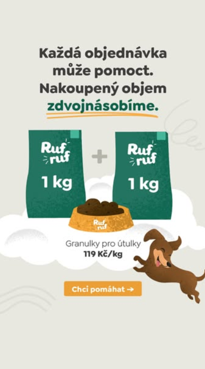 Dobročinnost a časově omezená akce Rufrufu zafungovaly.
