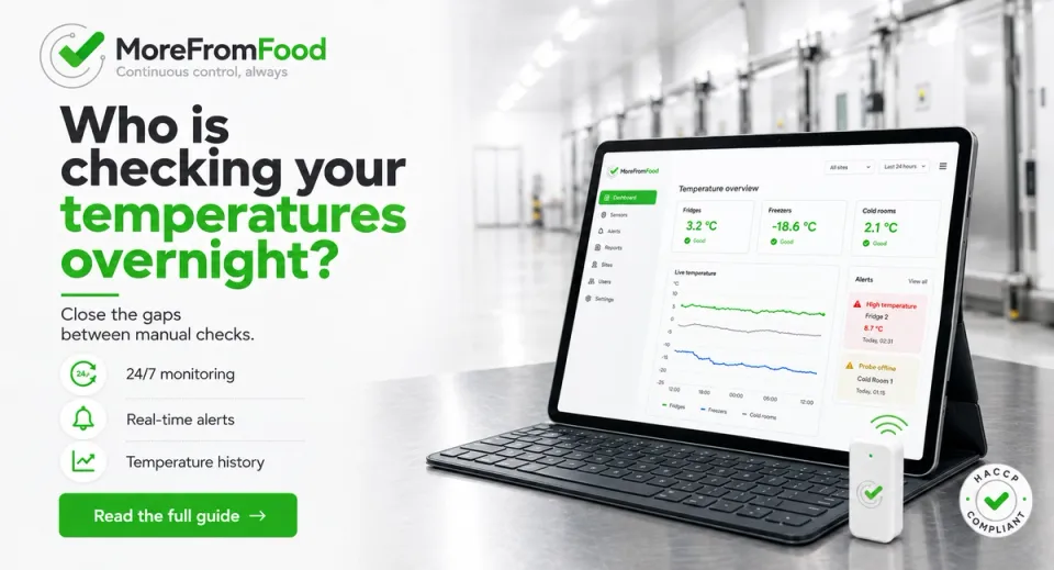 Automatic Temperature Monitoring for HACCP: Complete Guide