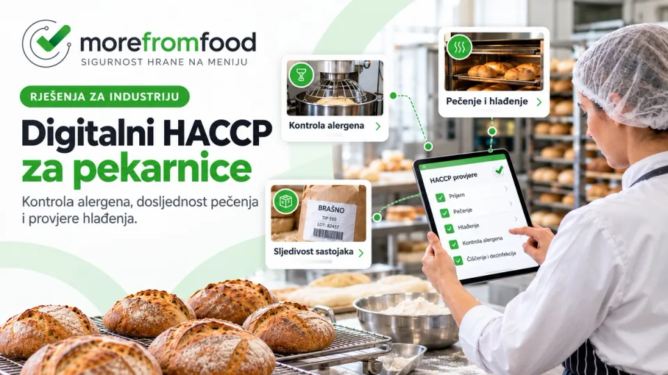 Digitalni HACCP za Pekare