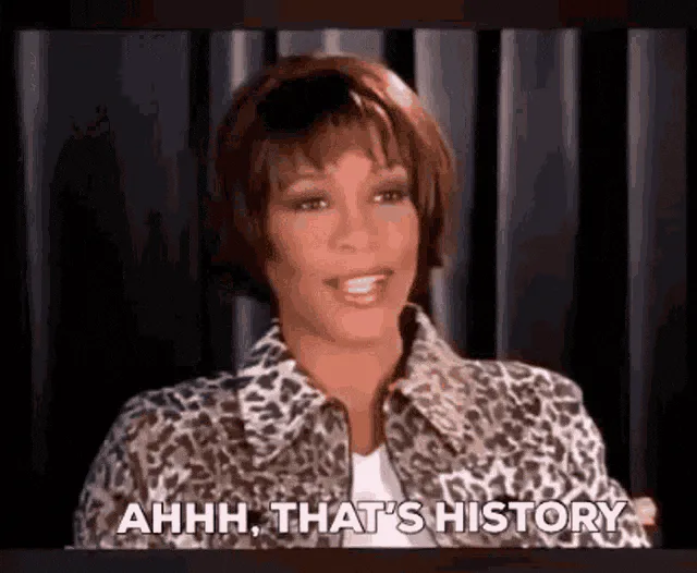 Animated reaction: Whitney Houston