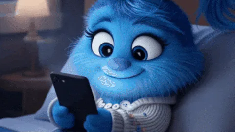 Animated reaction: Happy In Love
