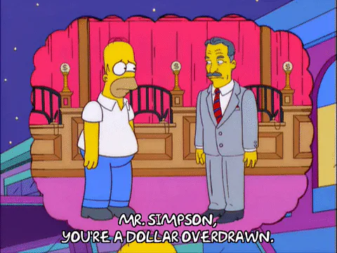 homer+simpson+bank+GIF.gif Animated reaction: Homer simpson bank