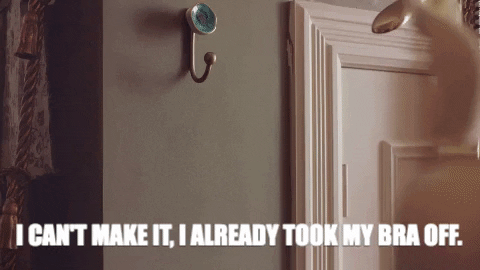 A hand hangs a bra on a wall hook as text reads 'I can't make it, I already took my bra off.'​​​​‌﻿‍﻿​‍​‍‌‍﻿﻿‌﻿​‍‌‍‍‌‌‍‌﻿‌‍‍‌‌‍﻿‍​‍​‍​﻿‍‍​‍​‍‌﻿​﻿‌‍​‌‌‍﻿‍‌‍‍‌‌﻿‌​‌﻿‍‌​‍﻿‍‌‍‍‌‌‍﻿﻿​‍​‍​‍﻿​​‍​‍‌‍‍​‌﻿​‍‌‍‌‌‌‍‌‍​‍​‍​﻿‍‍​‍​‍‌‍‍​‌﻿‌​‌﻿‌​‌﻿​​​﻿‍‍​‍﻿﻿​‍﻿﻿‌‍﻿​‌‍﻿﻿‌‍​﻿‌‍​‌‌‍﻿​‌‍‍​‌‍﻿﻿‌﻿​﻿‌﻿‌​​﻿‍‍​﻿​﻿​﻿​﻿​﻿​﻿​﻿​﻿​‍﻿﻿‌‍‍‌‌‍﻿‍‌﻿‌​‌‍‌‌‌‍﻿‍‌﻿‌​​‍﻿﻿‌‍‌‌‌‍‌​‌‍‍‌‌﻿‌​​‍﻿﻿‌‍﻿‌‌‍﻿﻿‌‍‌​‌‍‌‌​﻿﻿‌‌﻿​​‌﻿​‍‌‍‌‌‌﻿​﻿‌‍‌‌‌‍﻿‍‌﻿‌​‌‍​‌‌﻿‌​‌‍‍‌‌‍﻿﻿‌‍﻿‍​﻿‍﻿‌‍‍‌‌‍‌​​﻿﻿‌‌‍﻿‌‌‍‍‌‌‍‌﻿‌﻿​‍‌‍​‌‌﻿‌​‌‍‍‌‌‍﻿﻿‌‍﻿‍​‍﻿‍‌‍﻿‌‌‍‌‌‌‍‌​‌‍‍‌‌‍​‌​‍﻿‍‌‍‌‍​﻿​​​﻿‍​​﻿‌​‌‍‌​​﻿​﻿​﻿‍‌‌‍‌‌​﻿‌‍‌‍‌‌​﻿​‌‌‍​‍​﻿‌​​﻿‌​​﻿​‌​﻿​‍​﻿​‍‌‍‌‍‌‍​‌‌‍‌​​﻿​‌‌‍​‍​﻿​﻿​﻿‌​‌‍‌​​﻿‌‌‌‍​‌‌‍‌‌‌‍‌‍​﻿‌﻿‌‍​﻿​﻿​﻿​﻿‍﻿‌﻿‌​‌﻿‍‌‌﻿​​‌‍‌‌​﻿﻿‌‌‍﻿‌‌‍‌‌‌‍‌​‌‍‍‌‌‍​‌‌​​‌‌﻿​﻿‌﻿​﻿‌‍‌‌‌﻿‌​​﻿‍﻿‌﻿​​‌‍​‌‌﻿‌​‌‍‍​​﻿﻿‌‌‍​‌‌‍﻿​‌﻿‌​​﻿﻿﻿‌‍​‍‌‍​‌‌﻿​﻿‌‍‌‌‌‌‌‌‌﻿​‍‌‍﻿​​﻿﻿‌‌‍‍​‌﻿‌​‌﻿‌​‌﻿​​​‍‌‌​﻿​﻿‌​​‌​‍‌‌​﻿​‍‌​‌‍​‍‌‌​﻿​‍‌​‌‍‌‍﻿​‌‍﻿﻿‌‍​﻿‌‍​‌‌‍﻿​‌‍‍​‌‍﻿﻿‌﻿​﻿‌﻿‌​​‍‌‌​﻿​﻿‌​​‌​﻿​﻿​﻿​﻿​﻿​﻿​﻿​﻿​‍‌‍‌‍‍‌‌‍‌​​﻿﻿‌‌‍﻿‌‌‍‍‌‌‍‌﻿‌﻿​‍‌‍​‌‌﻿‌​‌‍‍‌‌‍﻿﻿‌‍﻿‍​‍﻿‍‌‍﻿‌‌‍‌‌‌‍‌​‌‍‍‌‌‍​‌​‍﻿‍‌‍‌‍​﻿​​​﻿‍​​﻿‌​‌‍‌​​﻿​﻿​﻿‍‌‌‍‌‌​﻿‌‍‌‍‌‌​﻿​‌‌‍​‍​﻿‌​​﻿‌​​﻿​‌​﻿​‍​﻿​‍‌‍‌‍‌‍​‌‌‍‌​​﻿​‌‌‍​‍​﻿​﻿​﻿‌​‌‍‌​​﻿‌‌‌‍​‌‌‍‌‌‌‍‌‍​﻿‌﻿‌‍​﻿​﻿​﻿​‍‌‍‌﻿‌​‌﻿‍‌‌﻿​​‌‍‌‌​﻿﻿‌‌‍﻿‌‌‍‌‌‌‍‌​‌‍‍‌‌‍​‌‌​​‌‌﻿​﻿‌﻿​﻿‌‍‌‌‌﻿‌​​‍‌‍‌﻿​​‌‍​‌‌﻿‌​‌‍‍​​﻿﻿‌‌‍​‌‌‍﻿​‌﻿‌​​‍‌‍‌﻿​​‌‍‌‌‌﻿​‍‌﻿​﻿‌﻿​​‌‍‌‌‌‍​﻿‌﻿‌​‌‍‍‌‌﻿‌‍‌‍‌‌​﻿﻿‌‌﻿​​‌﻿‌‌‌‍​‍‌‍﻿​‌‍‍‌‌﻿​﻿‌‍‍​‌‍‌‌‌‍‌​​‍​‍‌﻿﻿‌