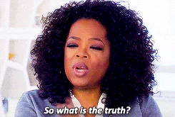 Animated reaction: Tell The Truth