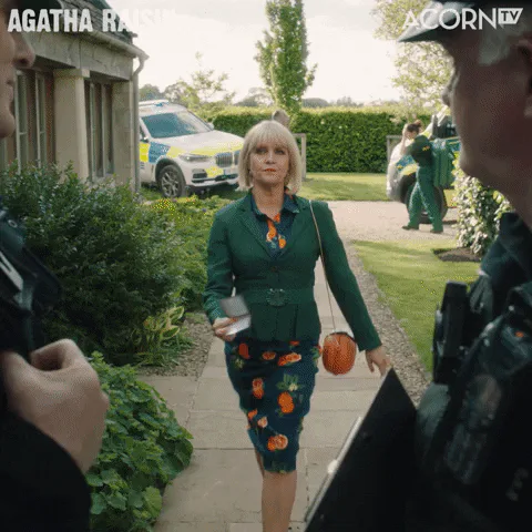 Coming+Through+Let+Me+In+GIF+by+Acorn+TV.gif Animated reaction: Coming Through Let Me In