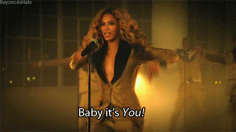 Animated reaction: Its you beyonce