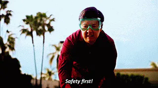 Animated reaction: Safety First