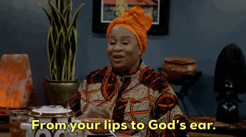 Pray+Let+It+Be+GIF+by+CBS.gif Animated reaction: Pray Let It Be