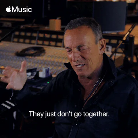 Animated reaction: Bruce Springsteen Smh