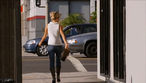 Animated reaction: Walk Away Heidi Montag